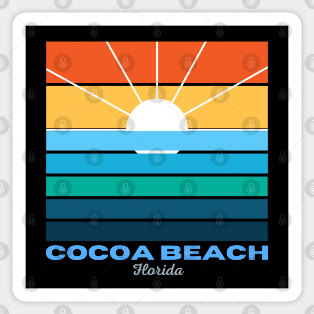 Cocoa Beach Florida Sticker by MtWoodson